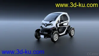 3D打印模型雷诺微型车 Renault Twizy ZE的图片