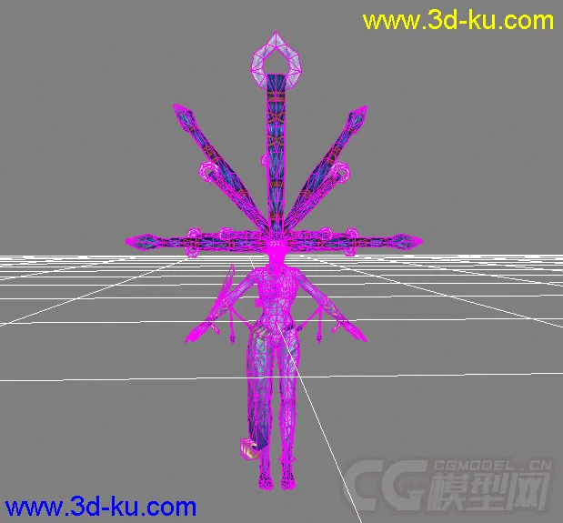 【卡尔共享8】《最终幻想X》系列2之原始模型召唤兽：冰女[PS2游戏机][日本SE]的图片2
