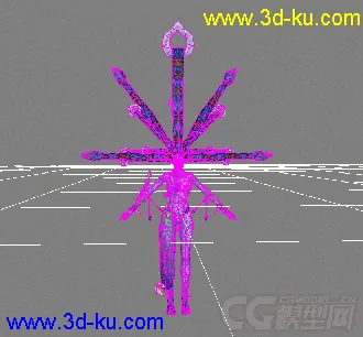 【卡尔共享8】《最终幻想X》系列2之原始模型召唤兽：冰女[PS2游戏机][日本SE]的图片