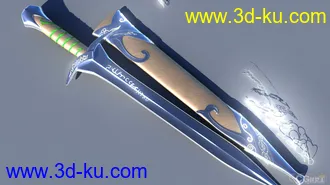 3D打印模型精灵王圣剑的图片