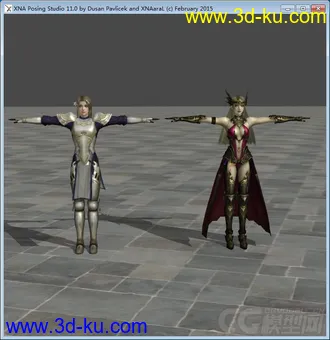 3D打印模型剑刃风暴：圣女贞德的图片