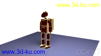 [blender模型]机器人简单的图片