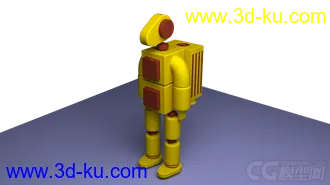 [blender模型]机器人简单的图片