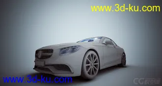 3D打印模型Mercedes-Benz S63 AMG Cabriolet 2017（max）的图片