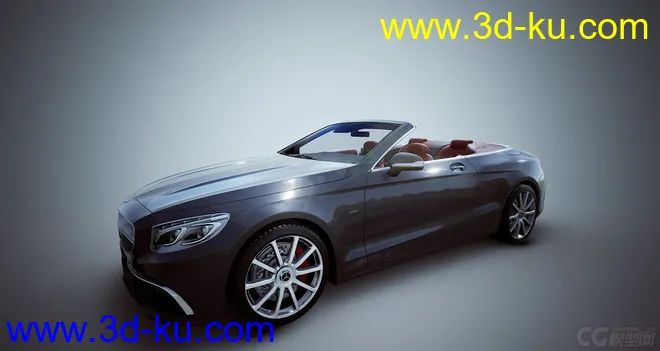 Mercedes-Benz S63 AMG Cabriolet 2017（max）模型的图片6