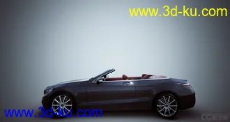 3D打印模型Mercedes-Benz S63 AMG Cabriolet 2017（max）的图片