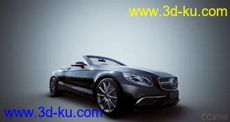 3D打印模型Mercedes-Benz S63 AMG Cabriolet 2017（max）的图片