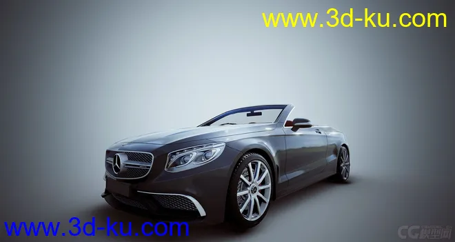 Mercedes-Benz S63 AMG Cabriolet 2017（max）模型的图片11