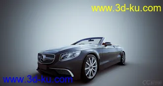 3D打印模型Mercedes-Benz S63 AMG Cabriolet 2017（max）的图片