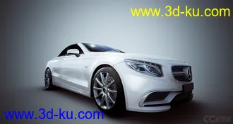 3D打印模型Mercedes-Benz S63 AMG Cabriolet 2017（max）的图片