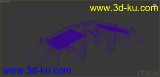 3D打印模型石桥的图片