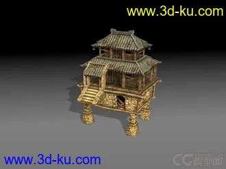 3D打印模型【经典3D建筑】借鉴学习的佳品的图片