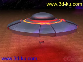 3D打印模型UFO飞碟的图片