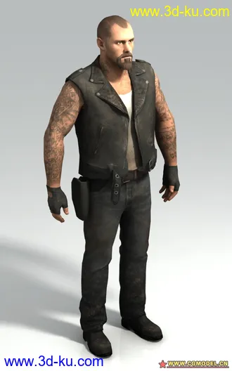 《生存之旅》(Left 4 Dead ）Biker模型的图片