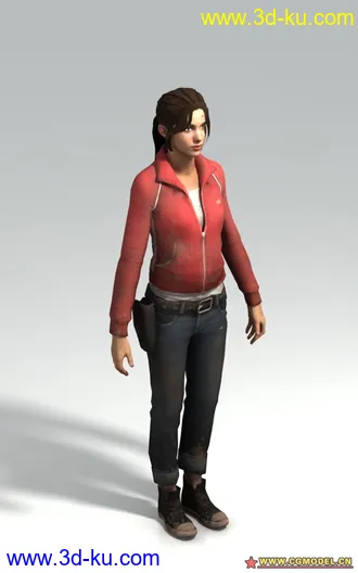 《生存之旅》(Left 4 Dead ）zoey模型的图片