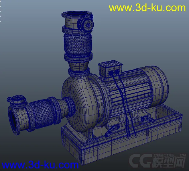 工业供水泵一个模型的图片1