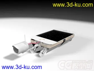 3D打印模型手机变形金刚的图片