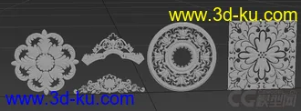 3D打印模型欧式雕花01的图片