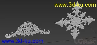 3D打印模型欧式雕花02的图片