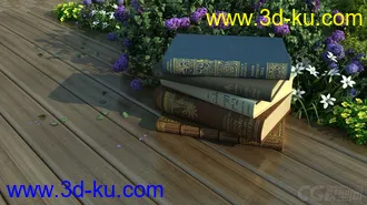 3D打印模型小景的图片