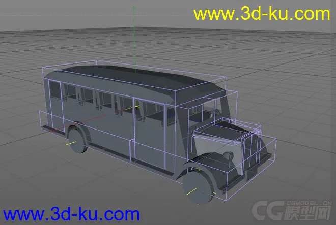 折纸动画汽车 折纸场景 folding paper bus 折纸动画参考模型的图片5