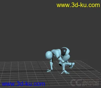 3D打印模型街舞动画  hip-pop的图片