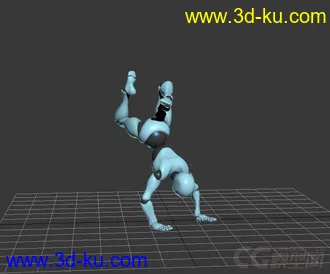 3D打印模型街舞动画  hip-pop的图片