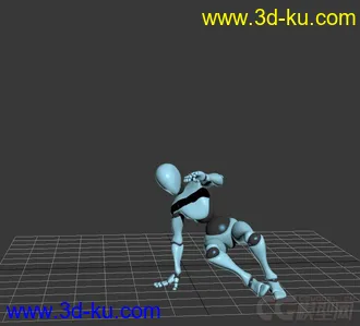 3D打印模型街舞动画  hip-pop的图片