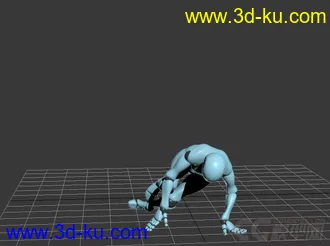 3D打印模型街舞动画  hip-pop的图片