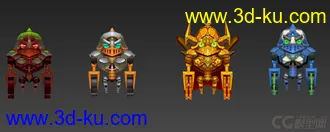 掠夺之剑2整套模型的图片