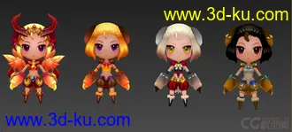 掠夺之剑2整套模型的图片