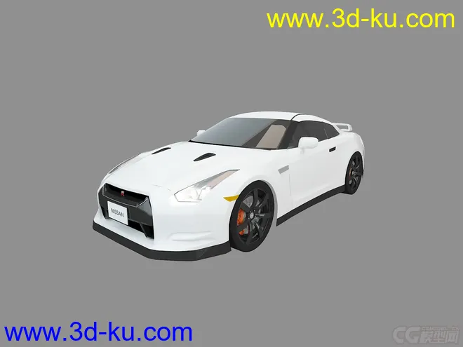 3Ds Max试做GTR-R35模型的图片2