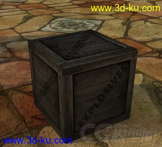 3D打印模型一个箱子的图片