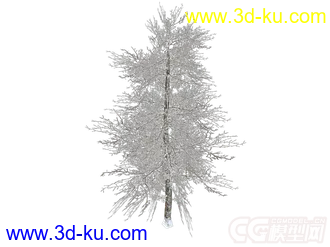 3D打印模型雪树的图片