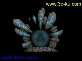 3D打印模型传送门的图片