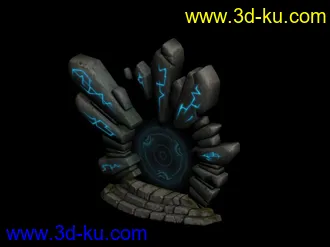 3D打印模型传送门的图片