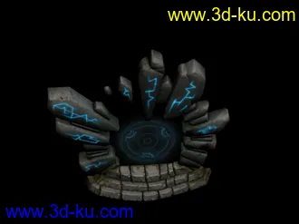 3D打印模型传送门的图片