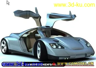 3D打印模型超级概念车Nimble3(高模)的图片