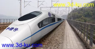 3D打印模型和谐号的图片