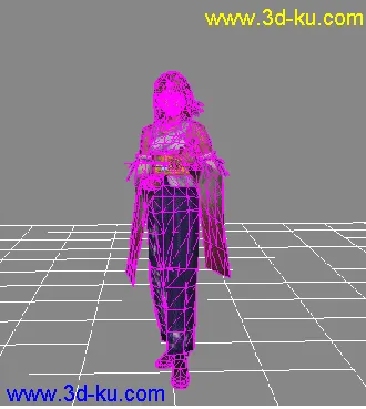 【卡尔共享9】《最终幻想X》系列3之原始模型主角：尤娜[PS2游戏机][日本SE]的图片