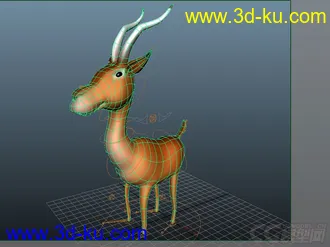 3D打印模型黑斑羚黑斑羚黑斑羚的图片