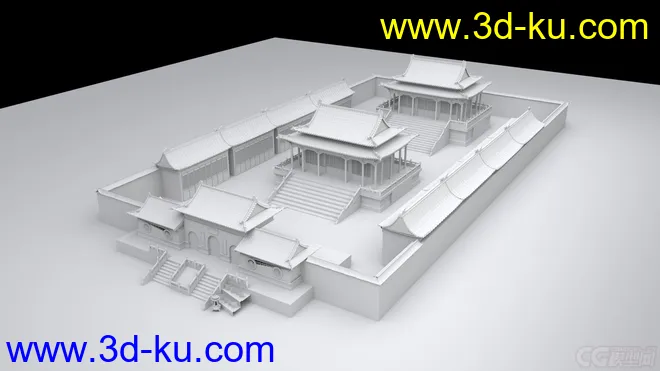 古代寺庙古代寺庙古代寺庙古代寺庙古代寺庙古代寺庙模型的图片1