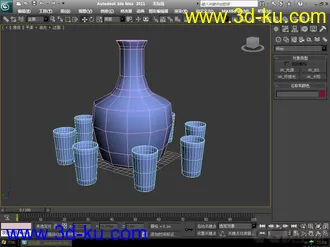 3D打印模型凉杯的图片