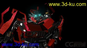 3D打印模型现代变形金刚（附赠现代车模）的图片