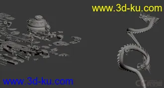 3D打印模型很实用的一组花纹合集的图片