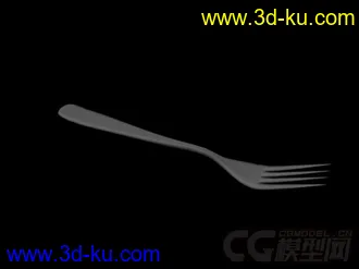 3D打印模型叉子的图片