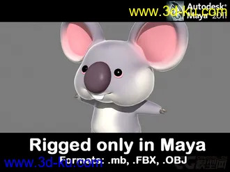 3D打印模型考拉考拉考拉考拉考拉的图片