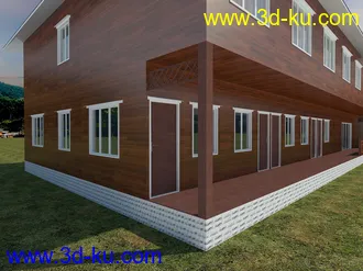 3D打印模型一个木屋的图片
