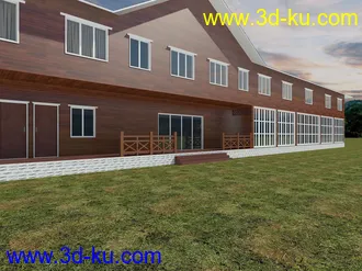3D打印模型一个木屋的图片