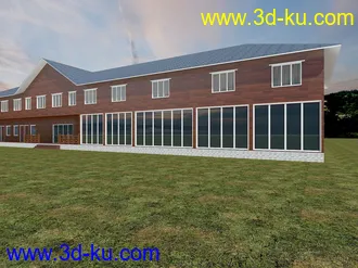 3D打印模型一个木屋的图片